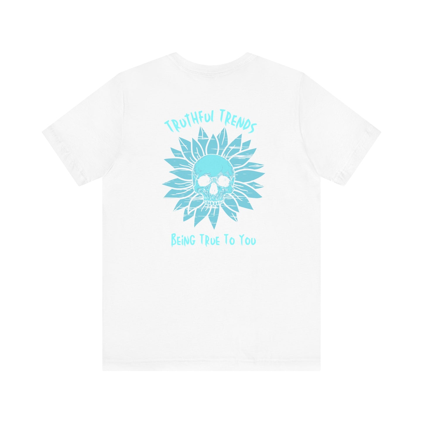 Skull and Sunflower Unisex Short Sleeve Tee