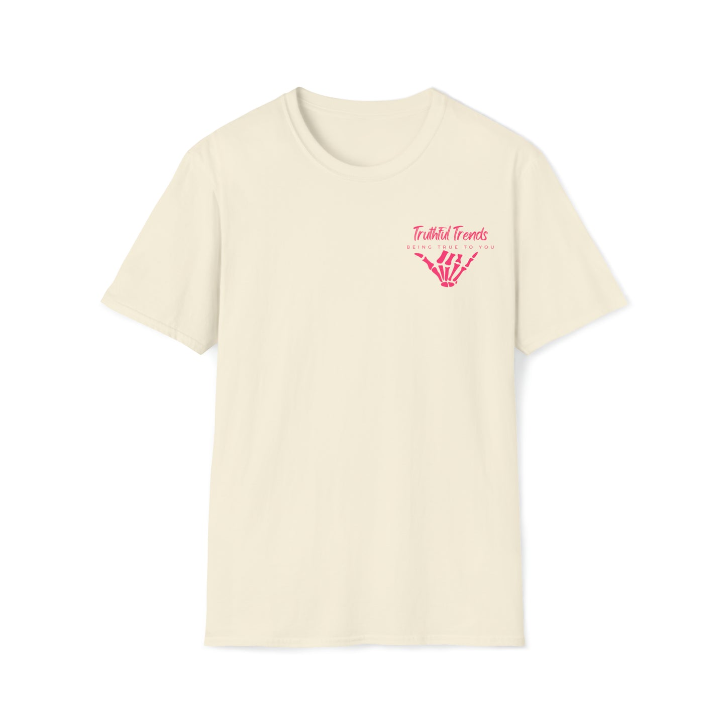 Skeleton and Donut Unisex Softstyle T-Shirt