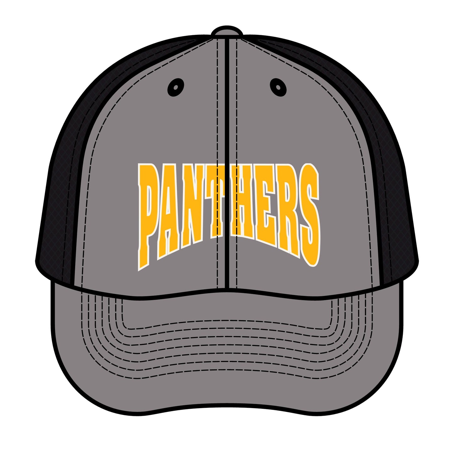 Panthers Retro Trucker Hat with Panthers Design, Vintage Baseball Cap, Sports Fan Gift, Outdoor Gear, Personalized Headwear, Unisex Truckers