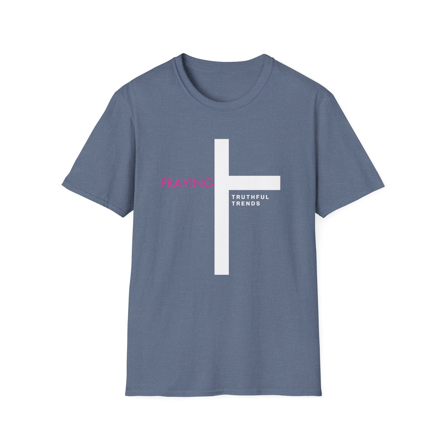 Prayerful Spirit Unisex Softstyle T-Shirt | Comfort Wear for Faith, Casual Outfits, Spiritual Gifts, Everyday Inspiration, Church Events