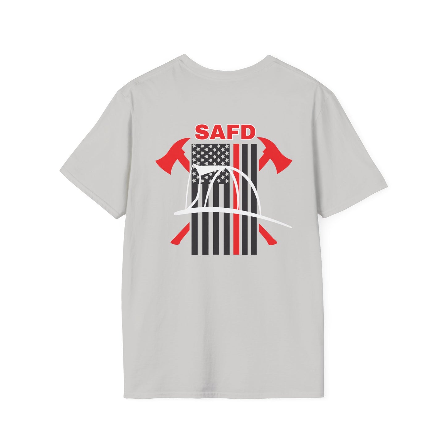 SAFD Tee, Unisex Casual Shirt, Fire Safety Awareness, Gift for First Responders, Memorial Tee