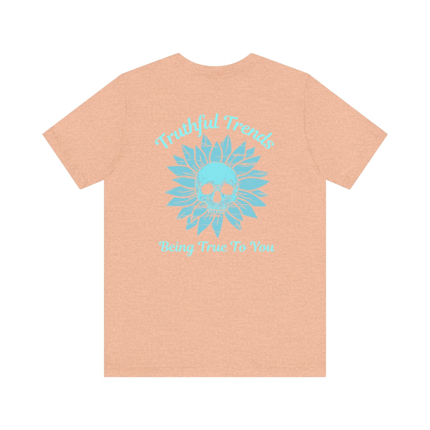 Skull and Sunflower Unisex Short Sleeve Tee