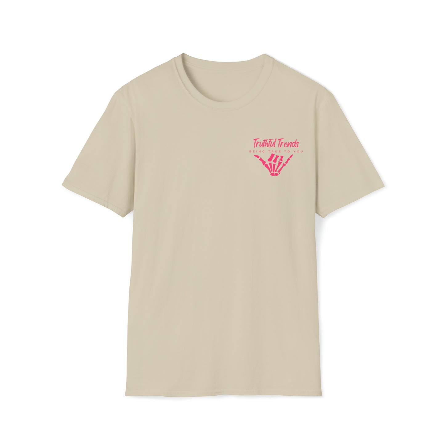 Skeleton and Donut Unisex Softstyle T-Shirt