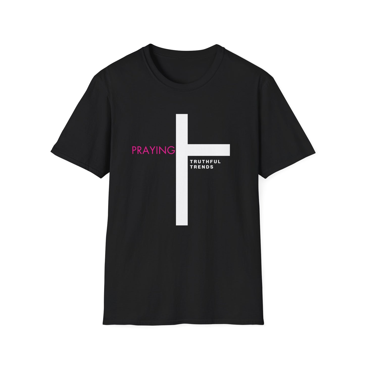 Prayerful Spirit Unisex Softstyle T-Shirt | Comfort Wear for Faith, Casual Outfits, Spiritual Gifts, Everyday Inspiration, Church Events