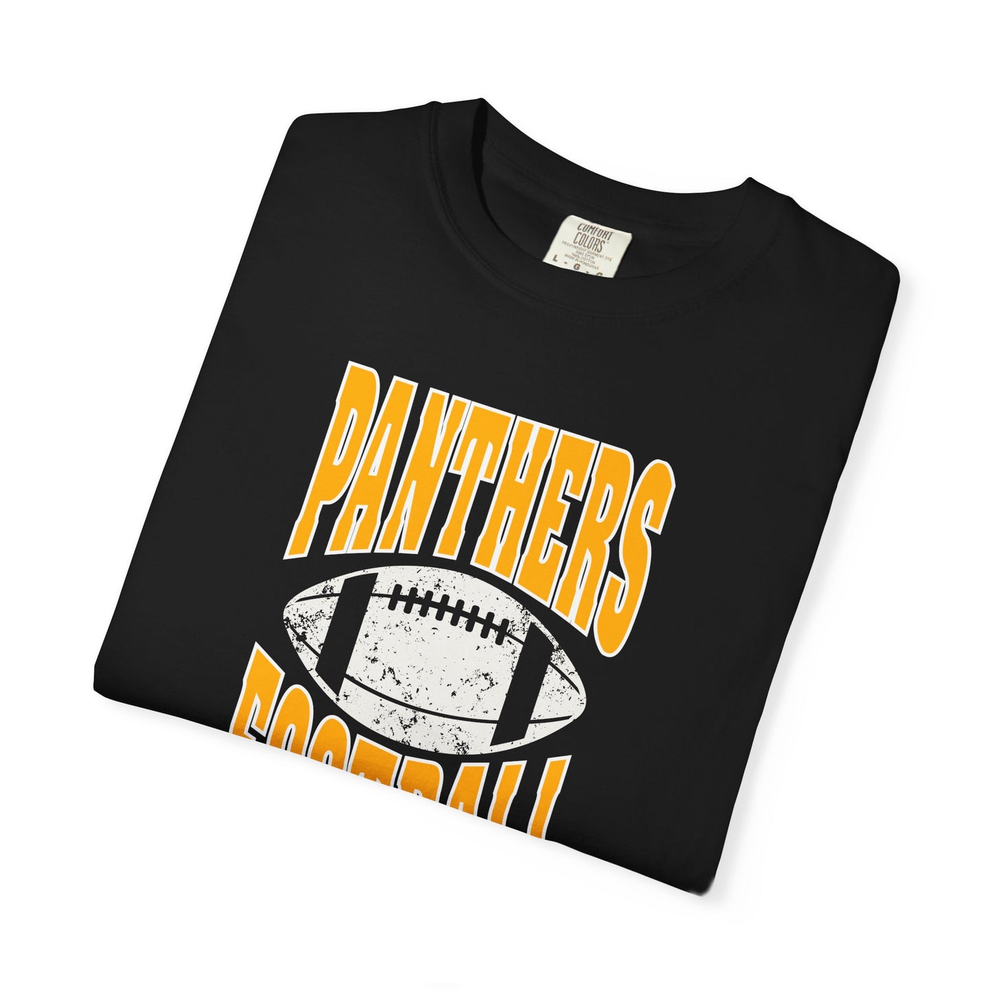 Panthers Football Unisex Garment-Dyed T-shirt