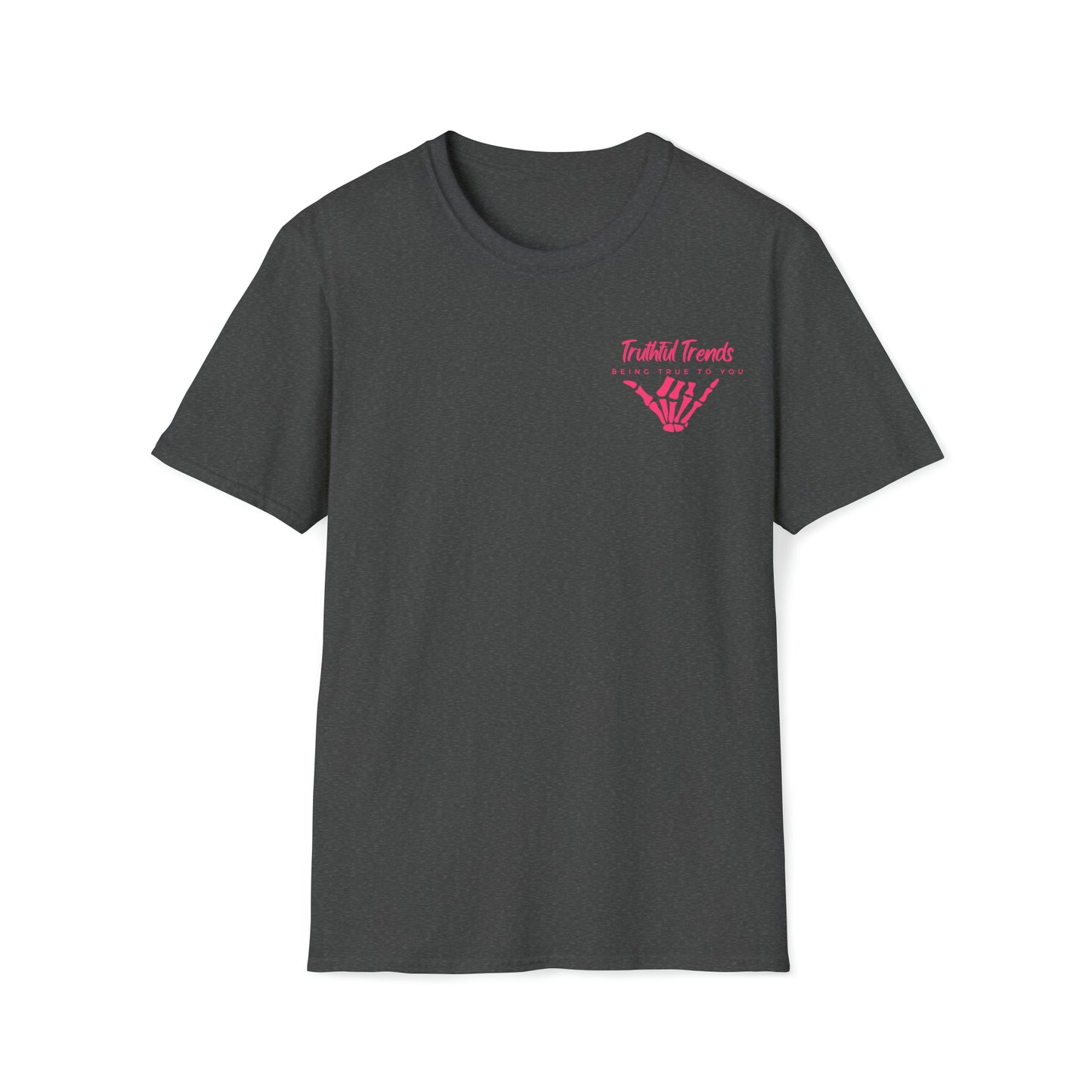 Skeleton and Donut Unisex Softstyle T-Shirt