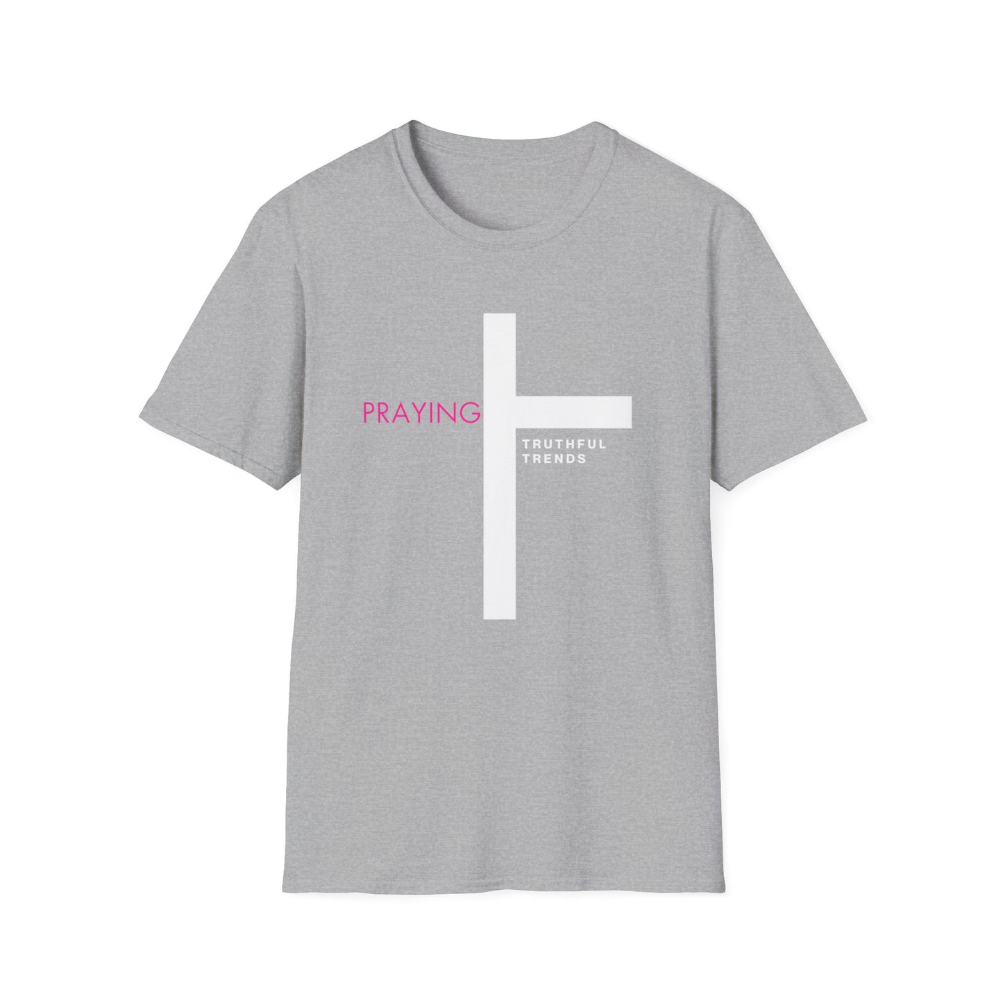 Prayerful Spirit Unisex Softstyle T-Shirt | Comfort Wear for Faith, Casual Outfits, Spiritual Gifts, Everyday Inspiration, Church Events