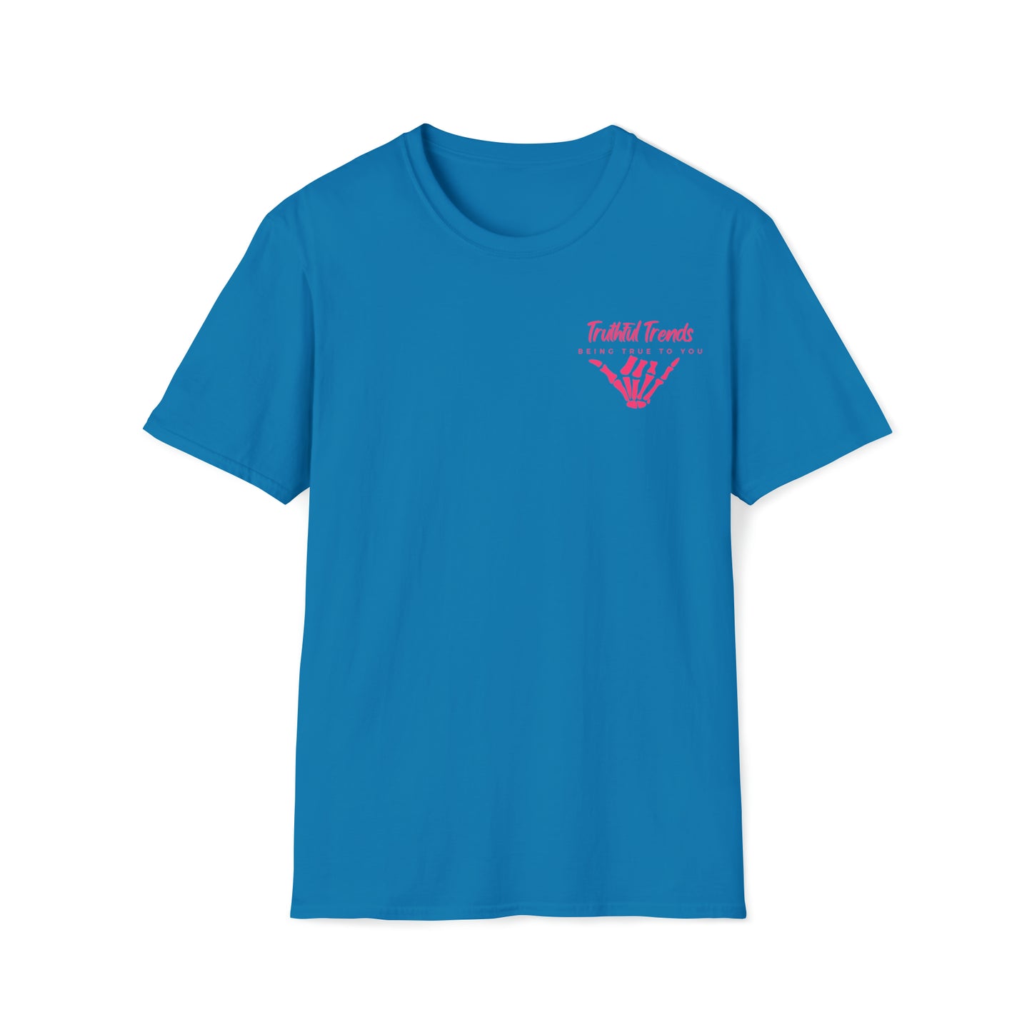 Skeleton and Donut Unisex Softstyle T-Shirt