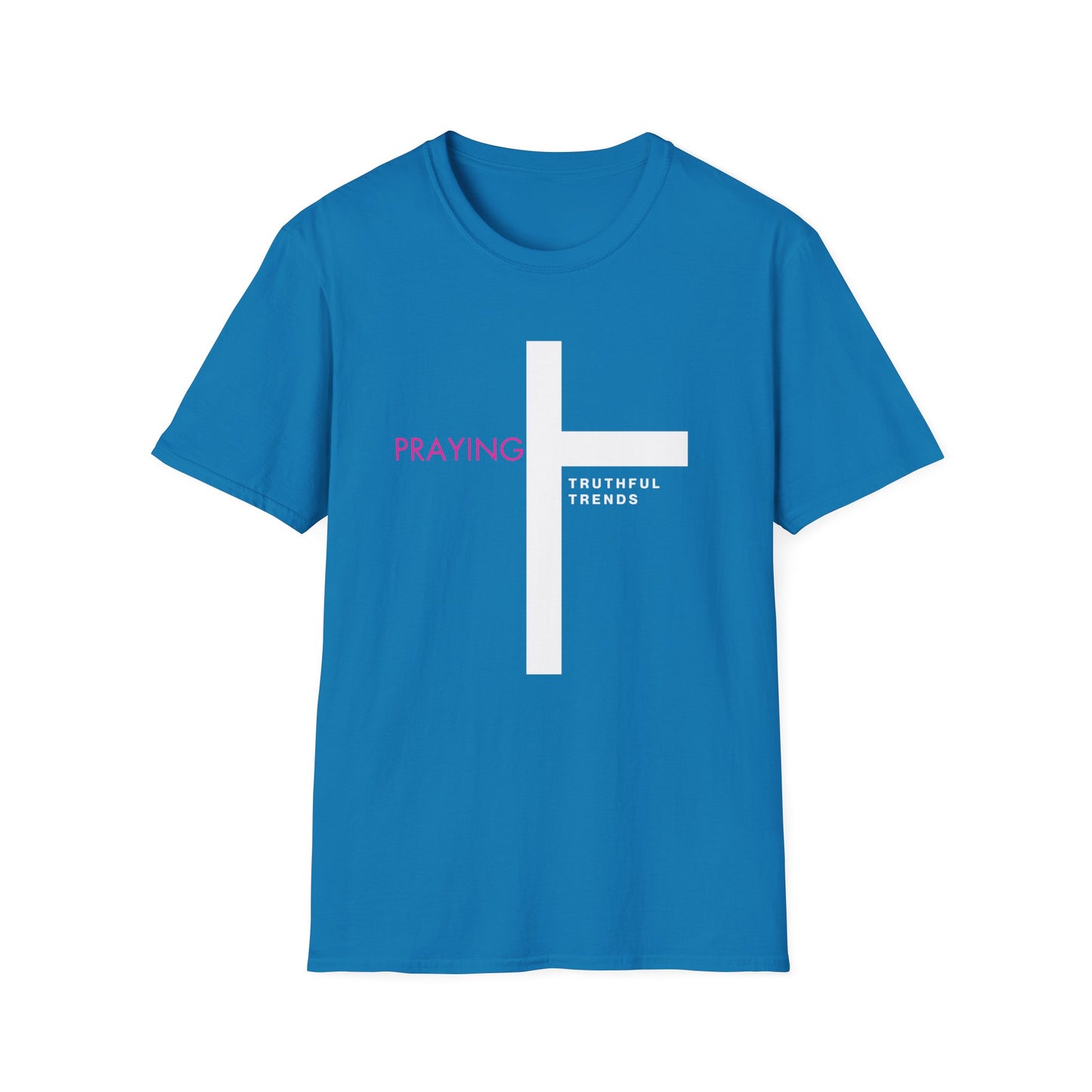 Prayerful Spirit Unisex Softstyle T-Shirt | Comfort Wear for Faith, Casual Outfits, Spiritual Gifts, Everyday Inspiration, Church Events