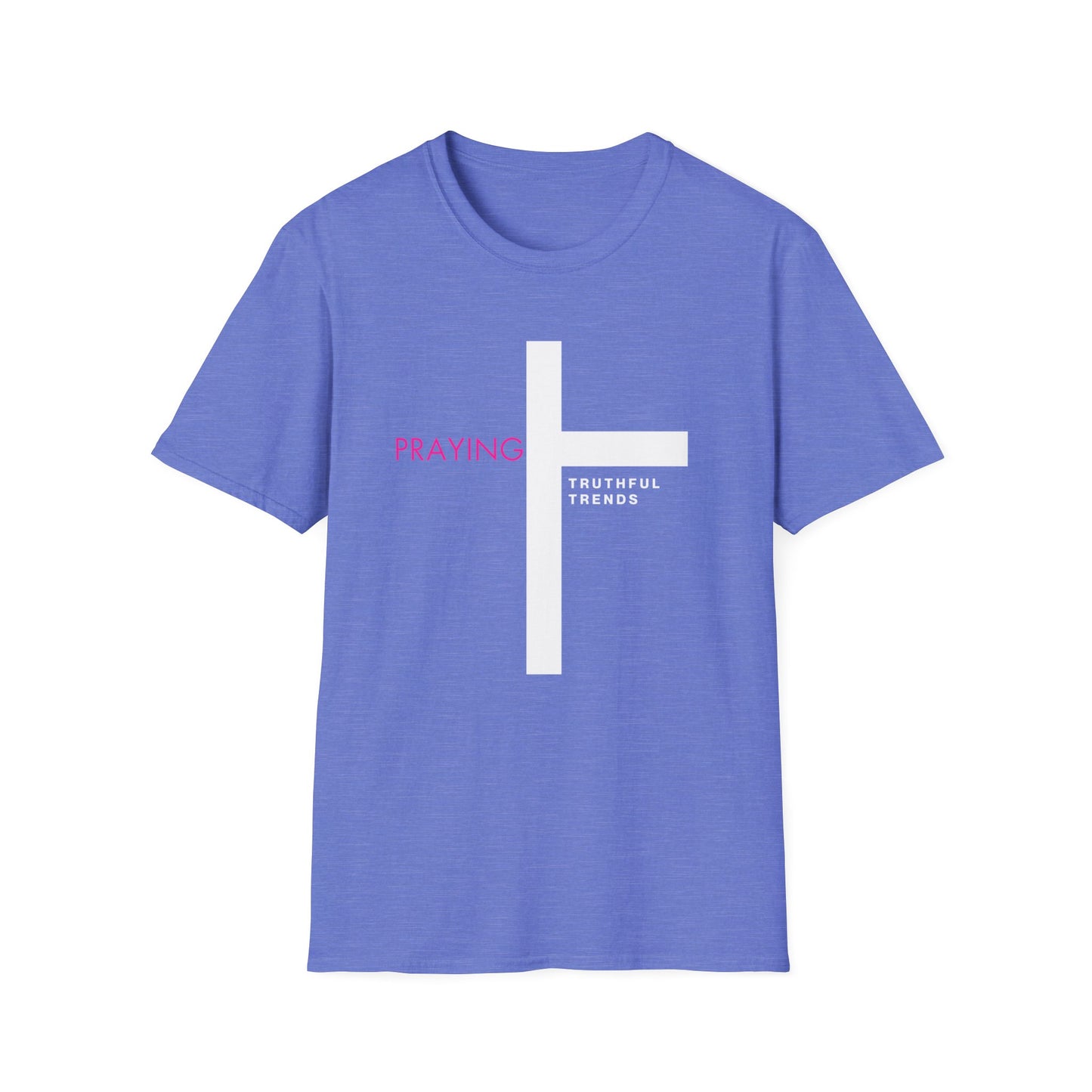 Prayerful Spirit Unisex Softstyle T-Shirt | Comfort Wear for Faith, Casual Outfits, Spiritual Gifts, Everyday Inspiration, Church Events