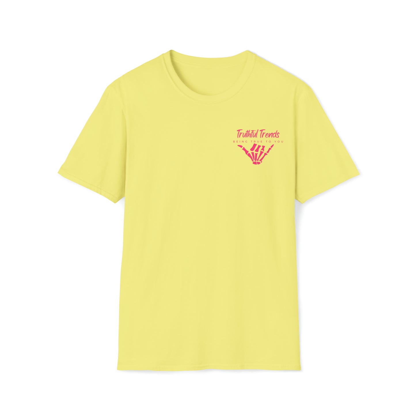 Skeleton and Donut Unisex Softstyle T-Shirt