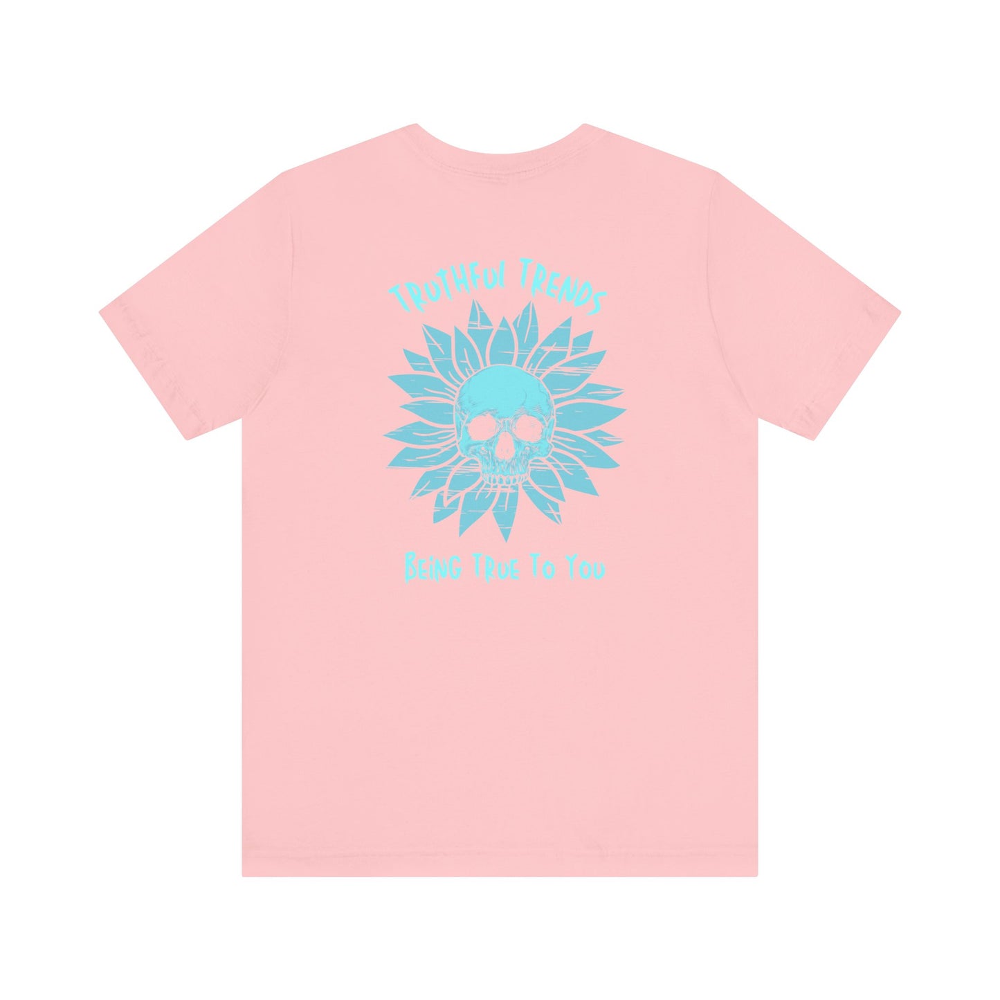 Skull and Sunflower Unisex Short Sleeve Tee
