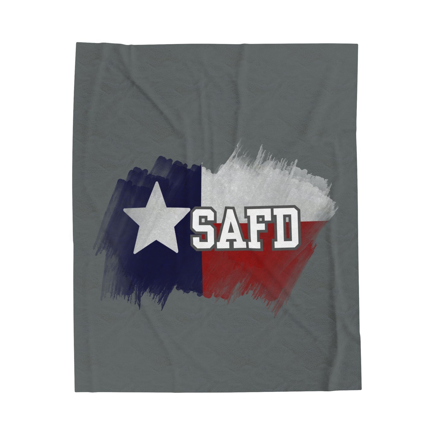 SAFD Velveteen Plush Blanket