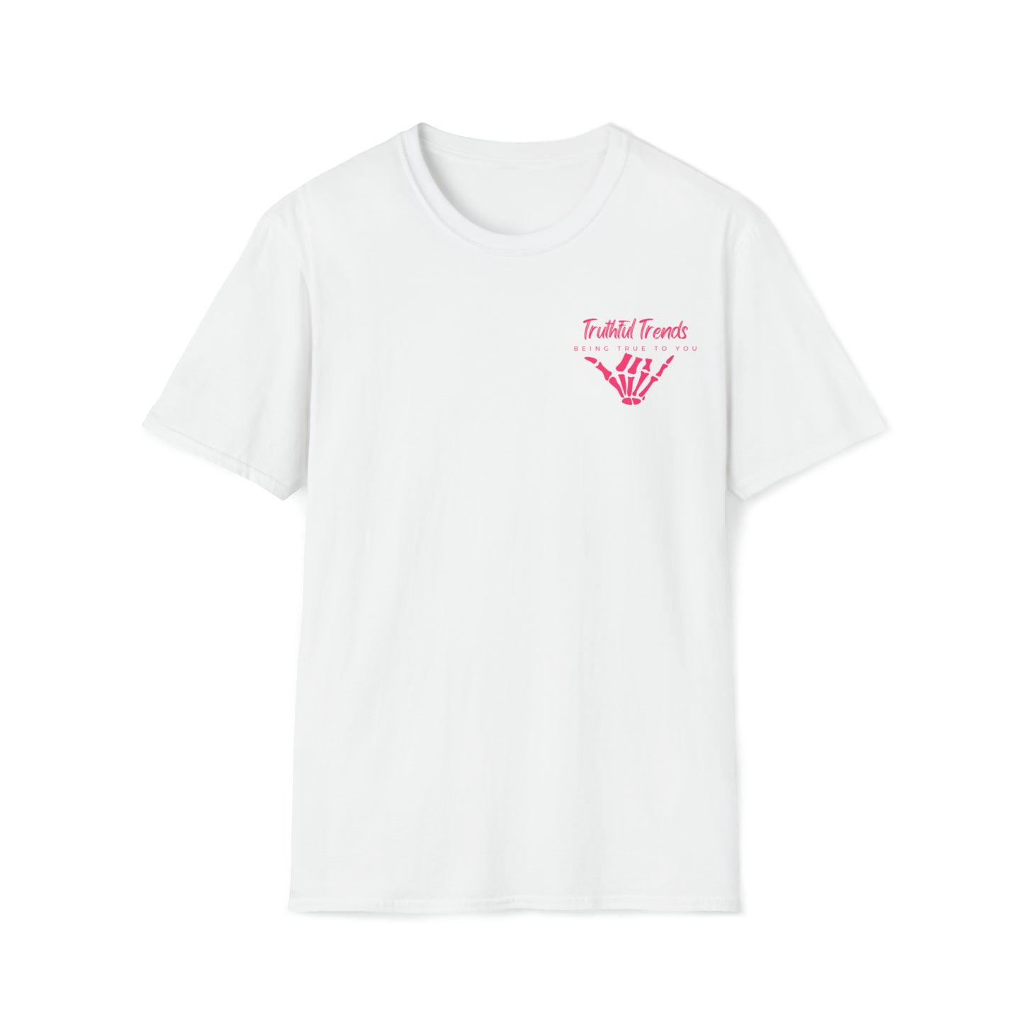 Skeleton and Donut Unisex Softstyle T-Shirt