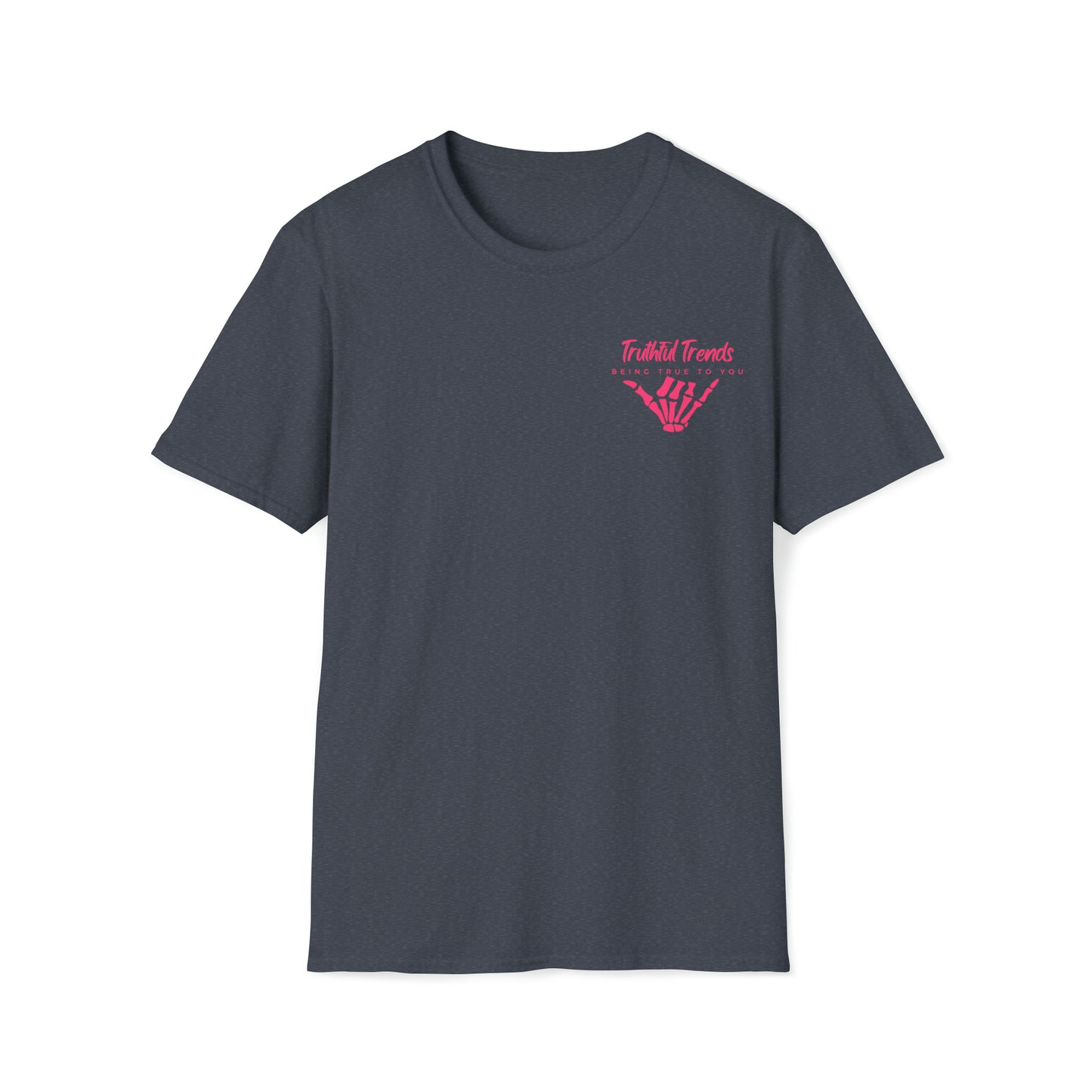 Skeleton and Donut Unisex Softstyle T-Shirt