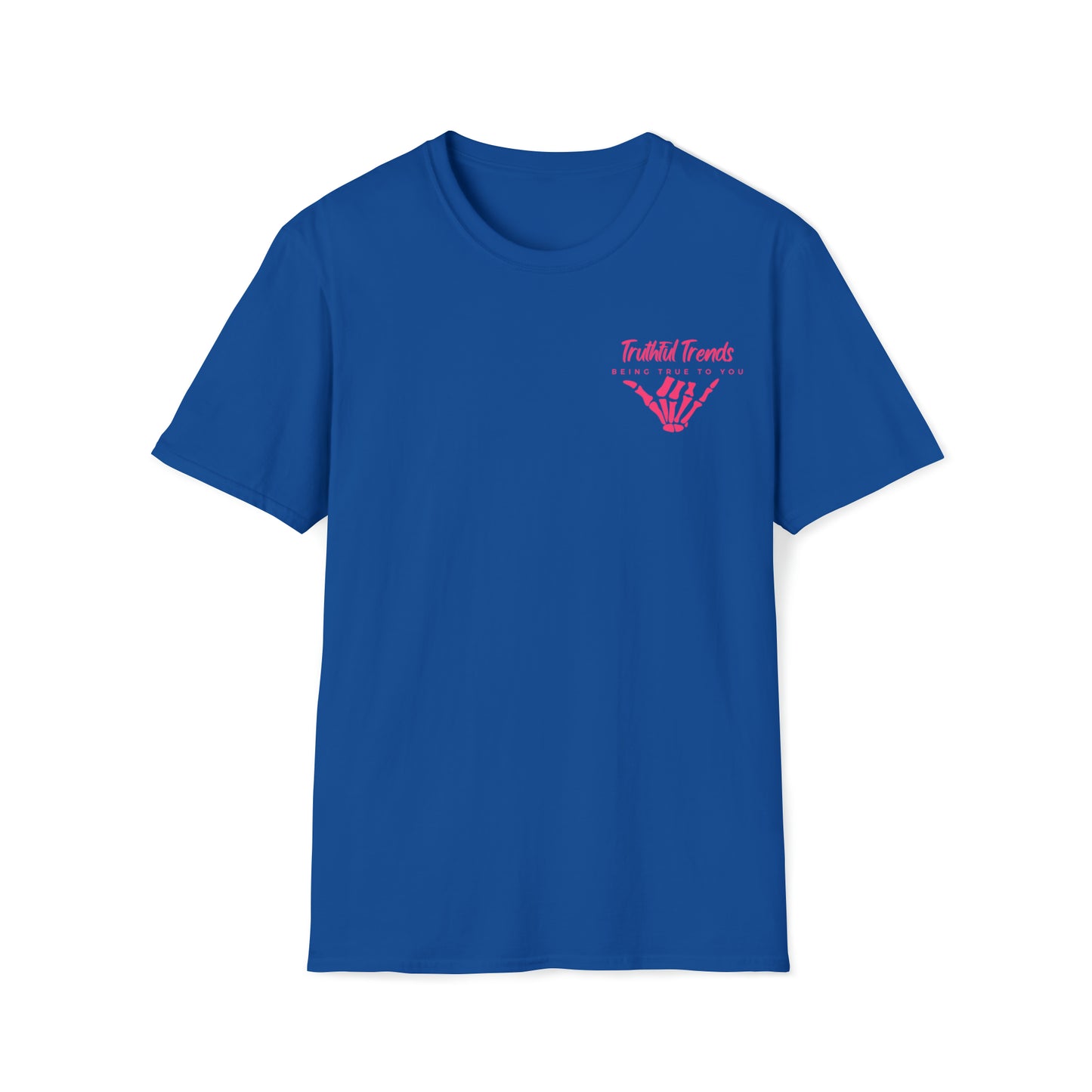 Skeleton and Donut Unisex Softstyle T-Shirt
