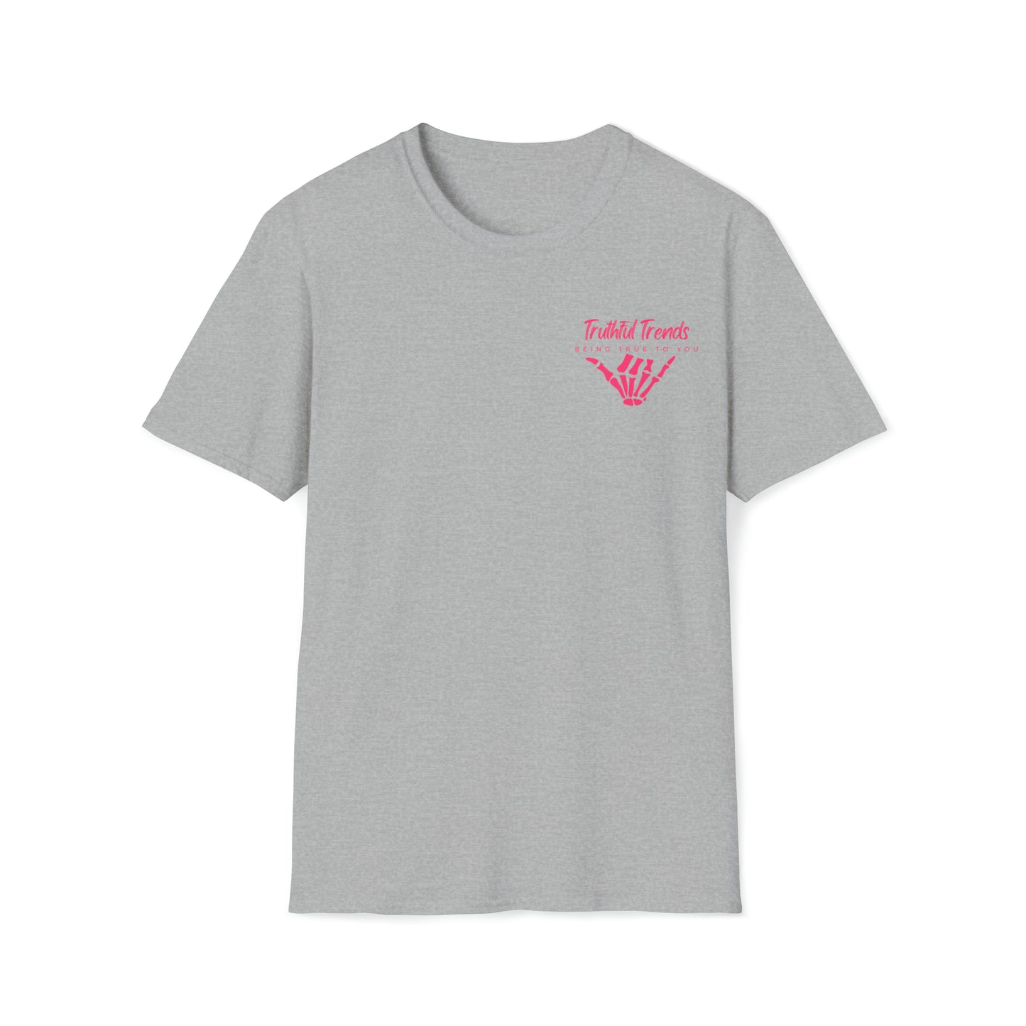 Skeleton and Donut Unisex Softstyle T-Shirt