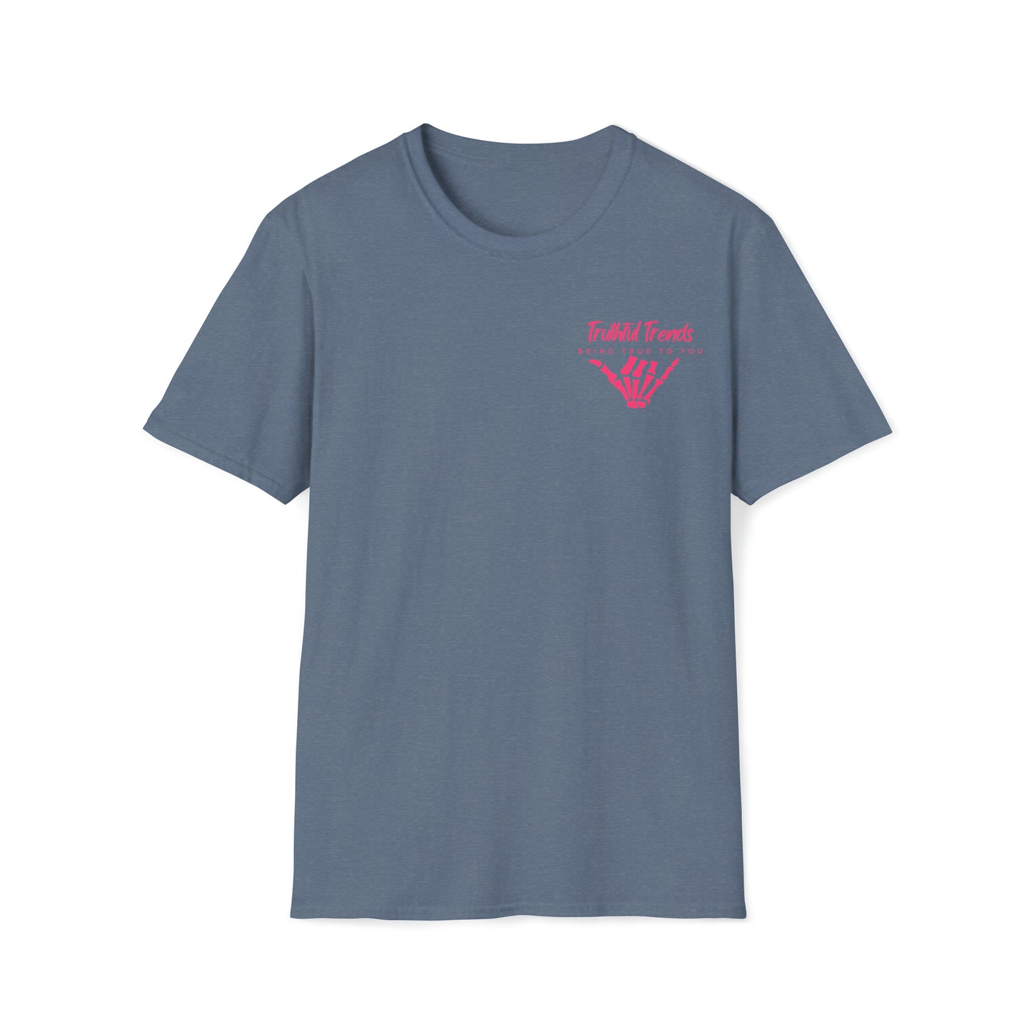 Skeleton and Donut Unisex Softstyle T-Shirt