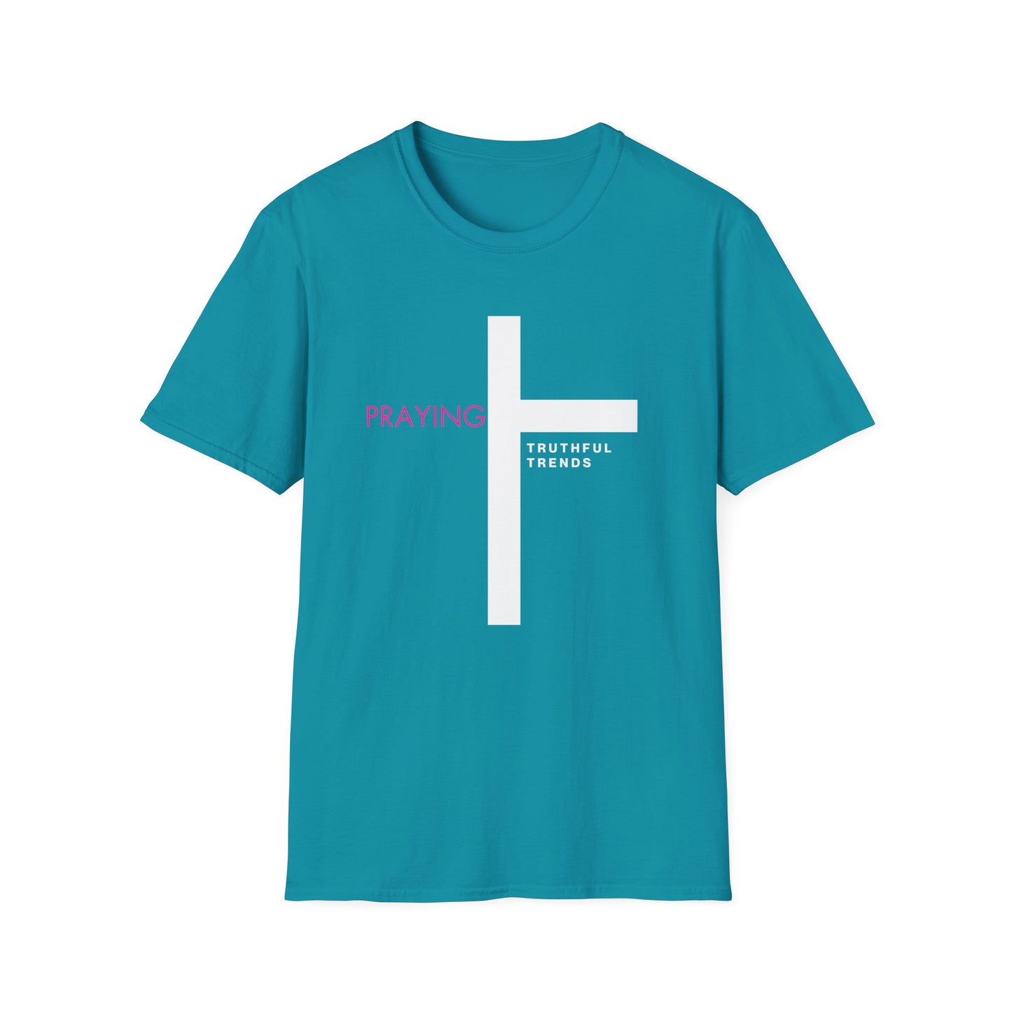 Prayerful Spirit Unisex Softstyle T-Shirt | Comfort Wear for Faith, Casual Outfits, Spiritual Gifts, Everyday Inspiration, Church Events