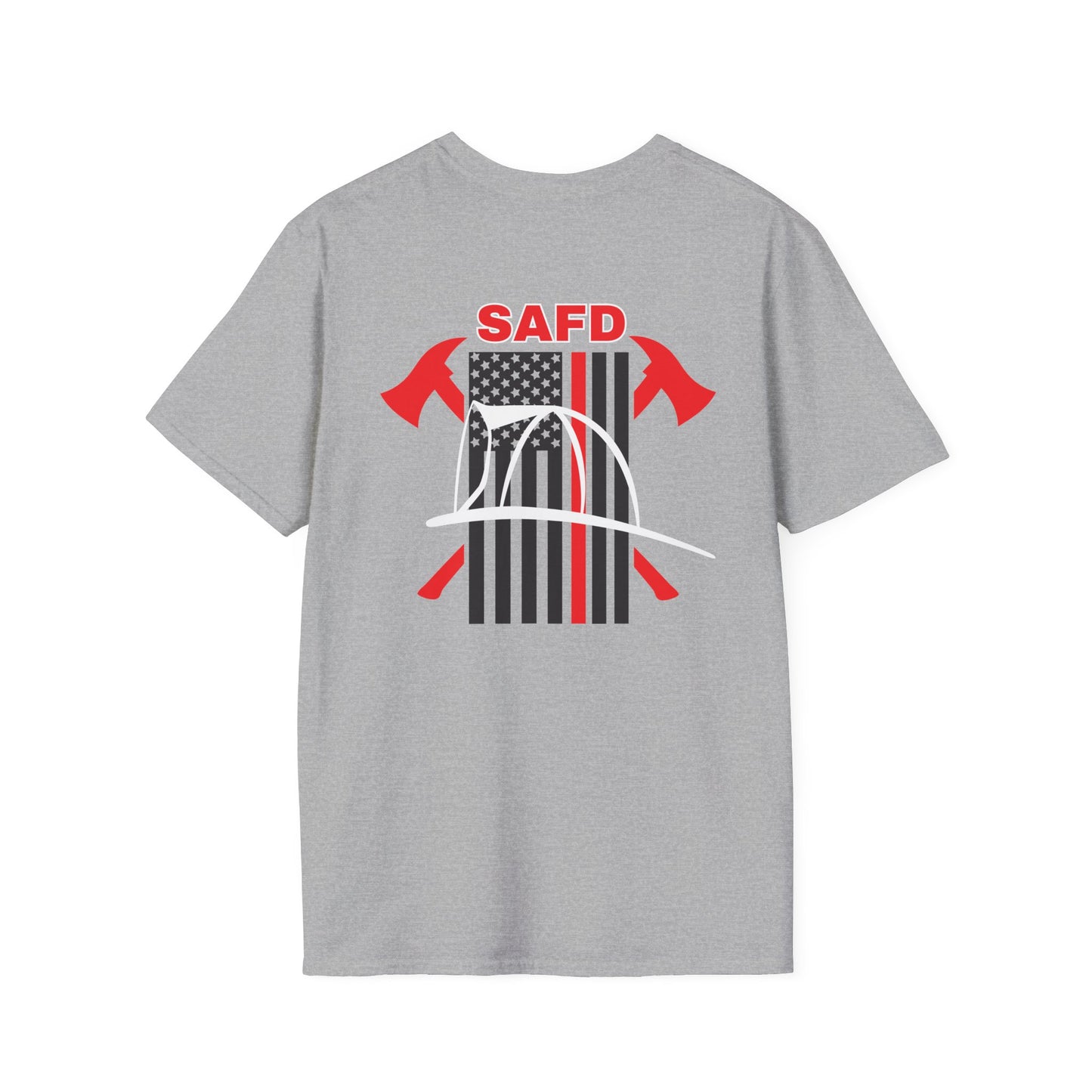 SAFD Tee, Unisex Casual Shirt, Fire Safety Awareness, Gift for First Responders, Memorial Tee