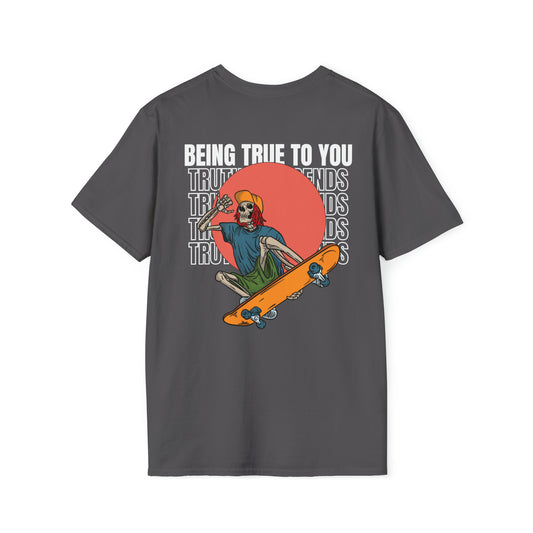 Skate Boarding Unisex Softstyle T-Shirt