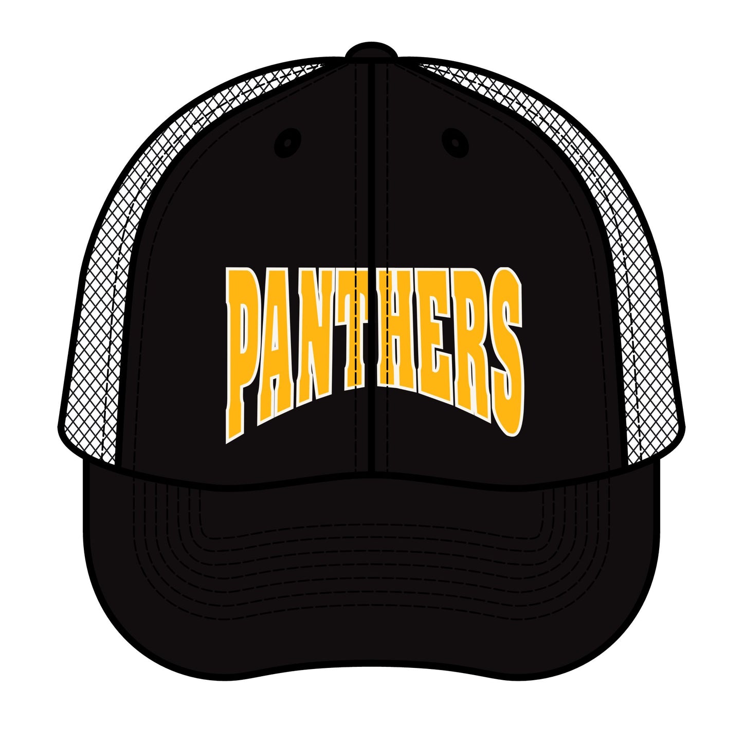 Panthers Retro Trucker Hat with Panthers Design, Vintage Baseball Cap, Sports Fan Gift, Outdoor Gear, Personalized Headwear, Unisex Truckers