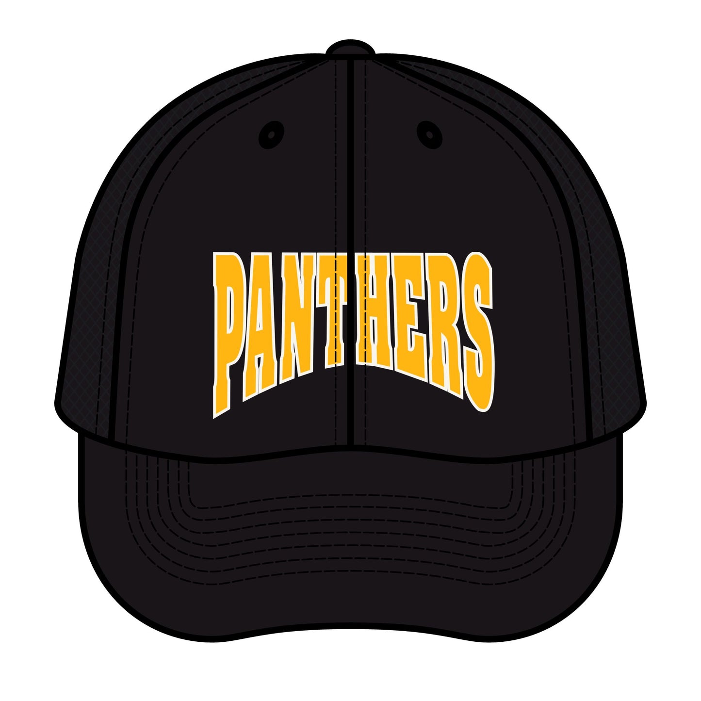 Panthers Retro Trucker Hat with Panthers Design, Vintage Baseball Cap, Sports Fan Gift, Outdoor Gear, Personalized Headwear, Unisex Truckers