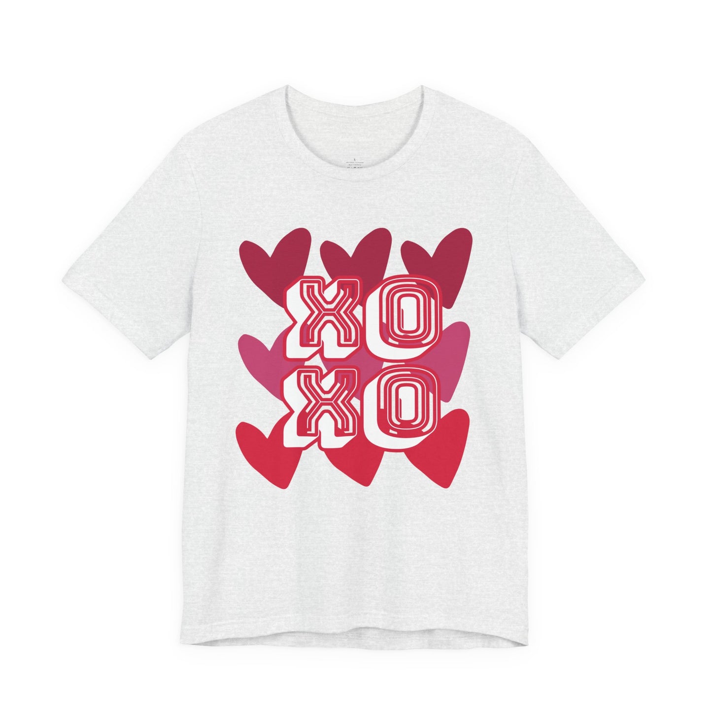 XO XO Heart Graphic Tee — Valentine’s Day Love Shirt