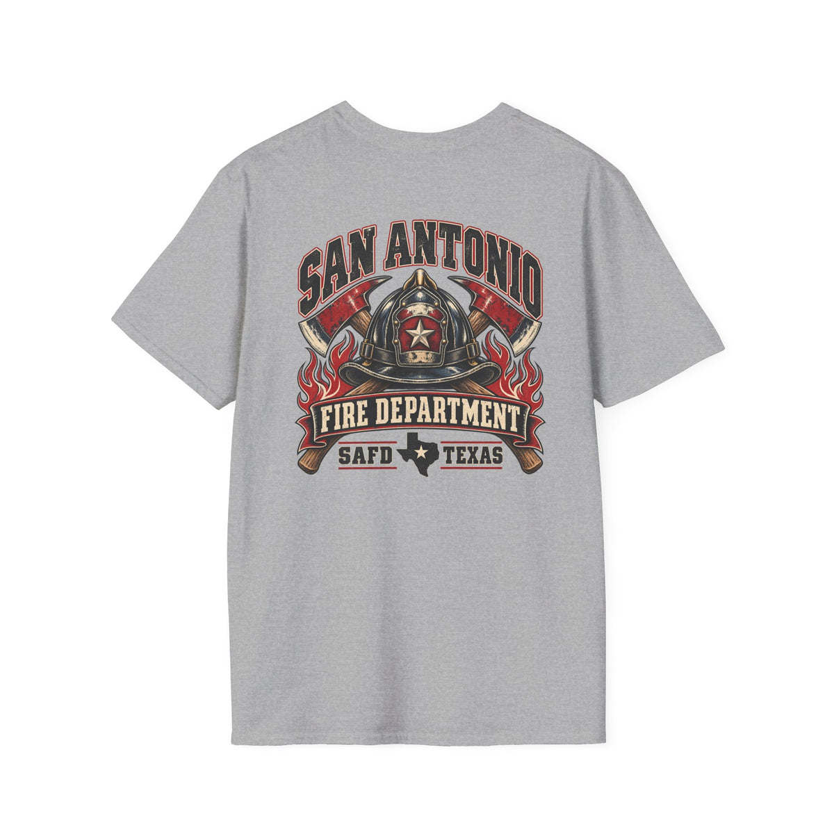 SAFD Firefighter Vintage Tee