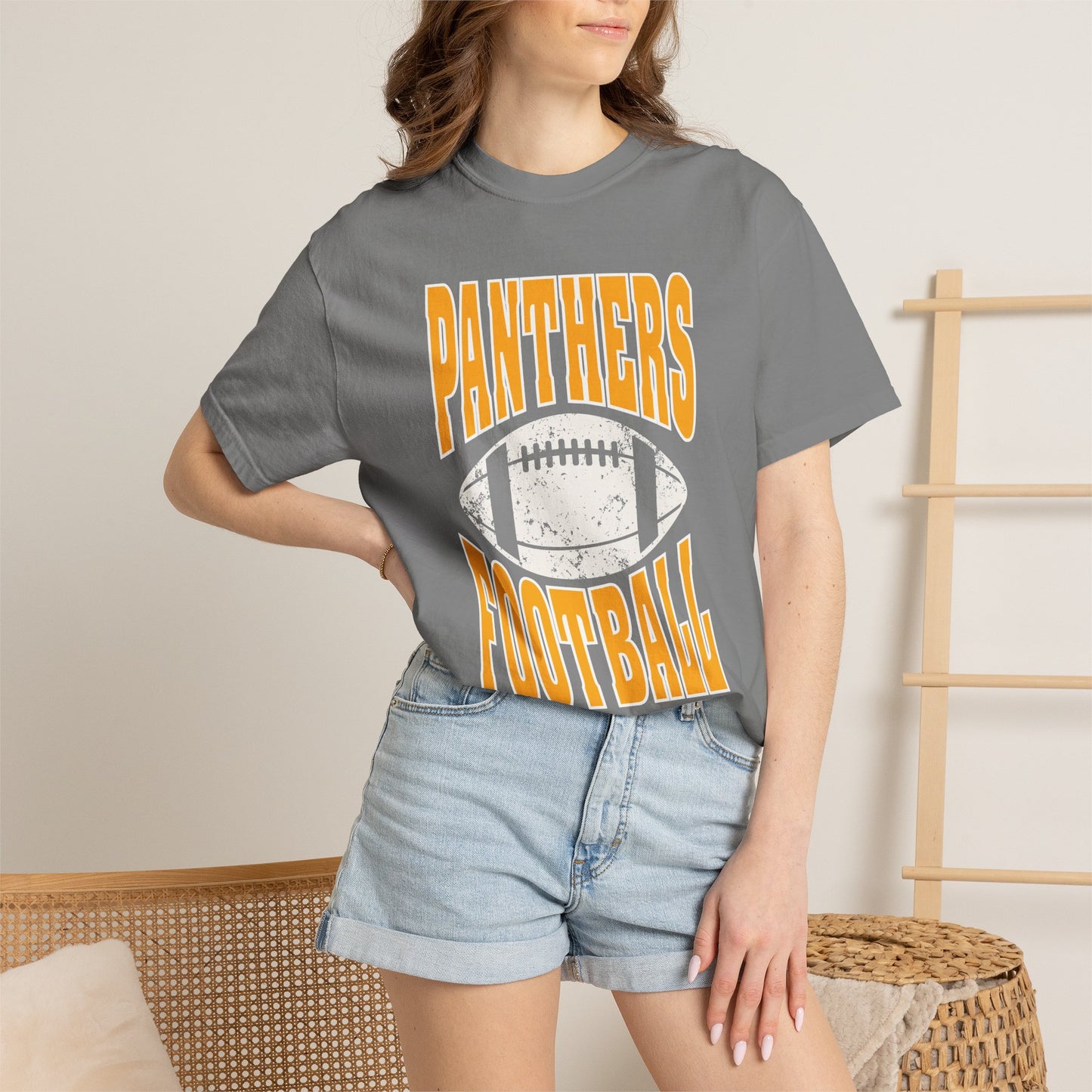 Panthers Football Vintage Tee — Retro Team Spirit T-Shirt