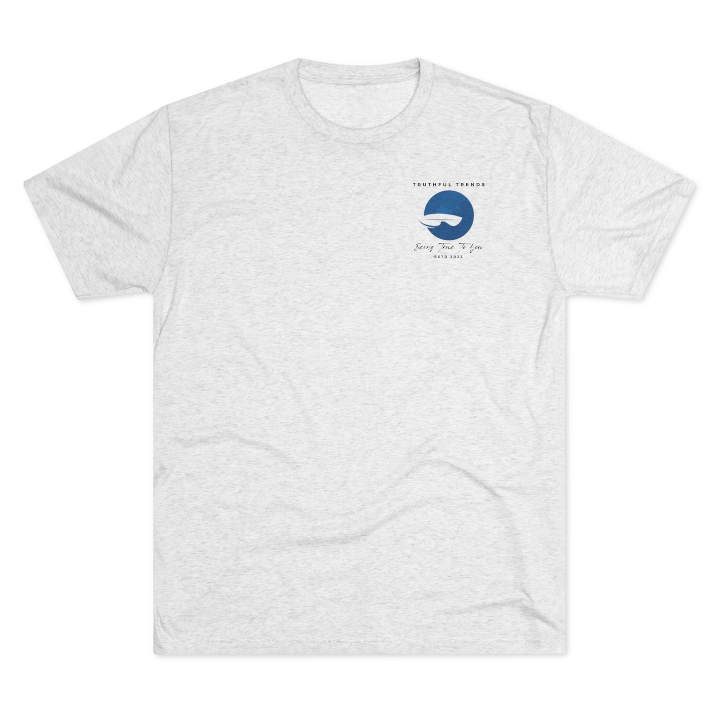 Wave and Surfboard Unisex Tri-Blend Crew Tee