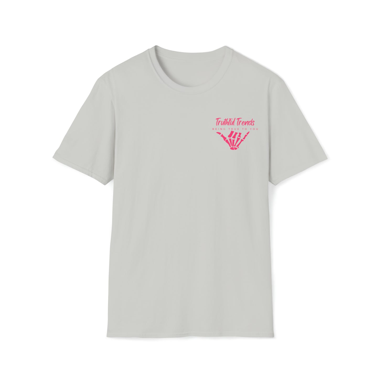 Skeleton and Donut Unisex Softstyle T-Shirt