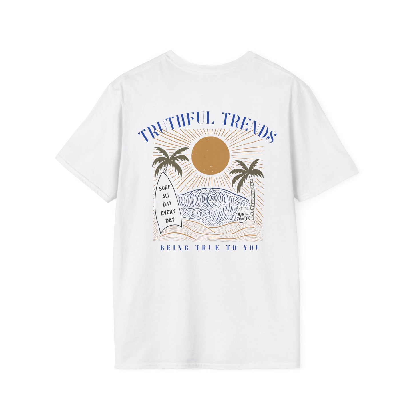 Palm Trees Unisex Softstyle T-Shirt