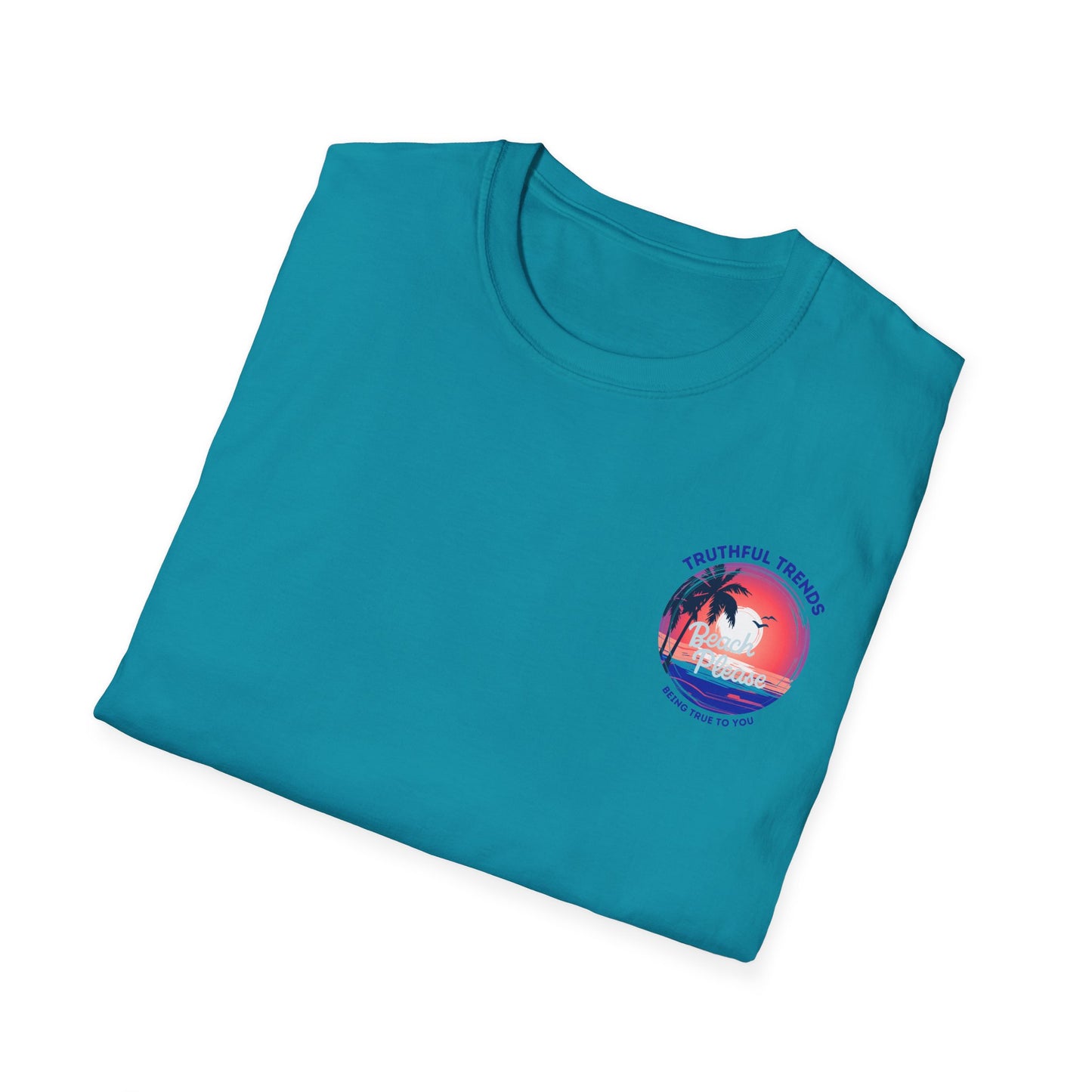 Beach Please Unisex Softstyle T-Shirt