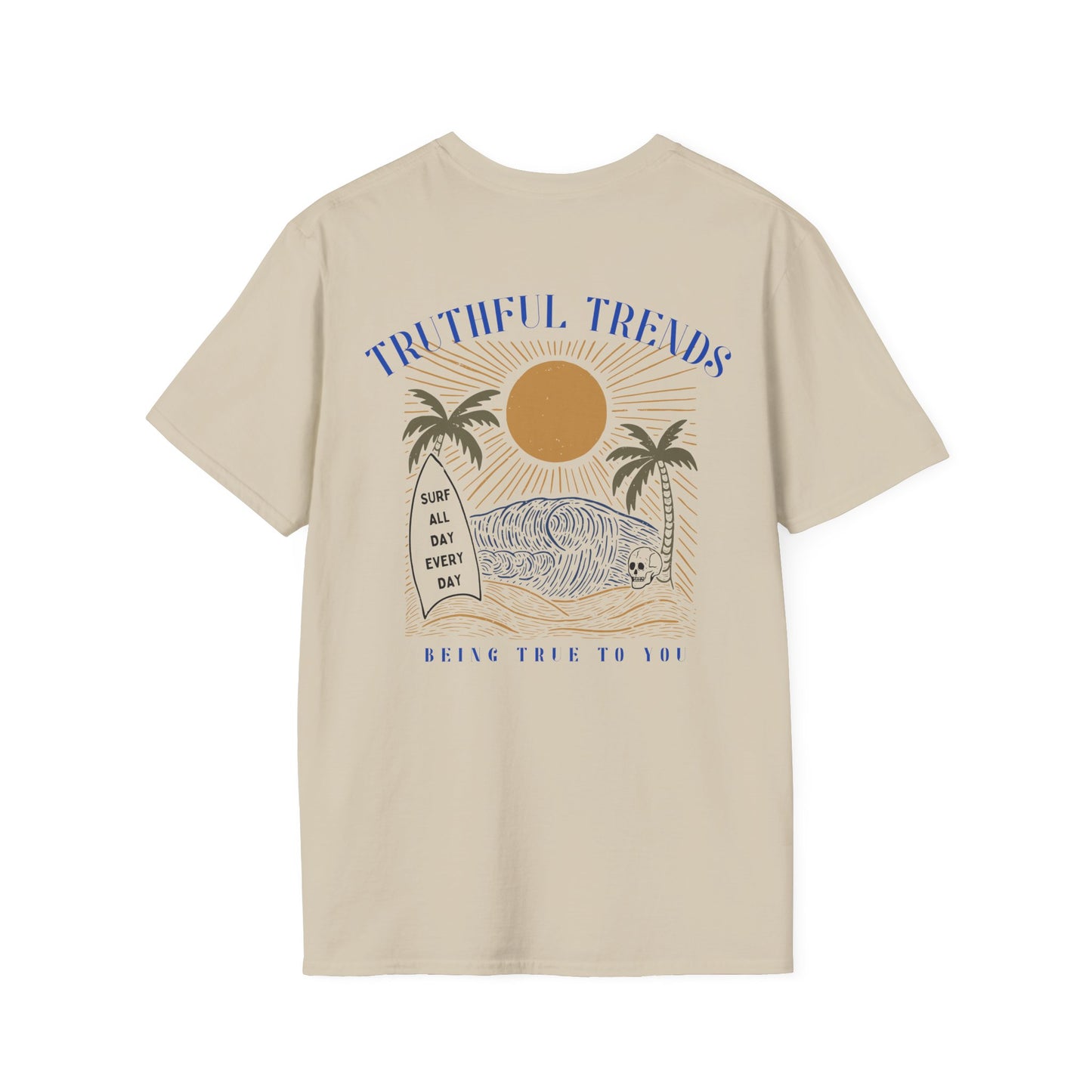 Palm Trees Unisex Softstyle T-Shirt
