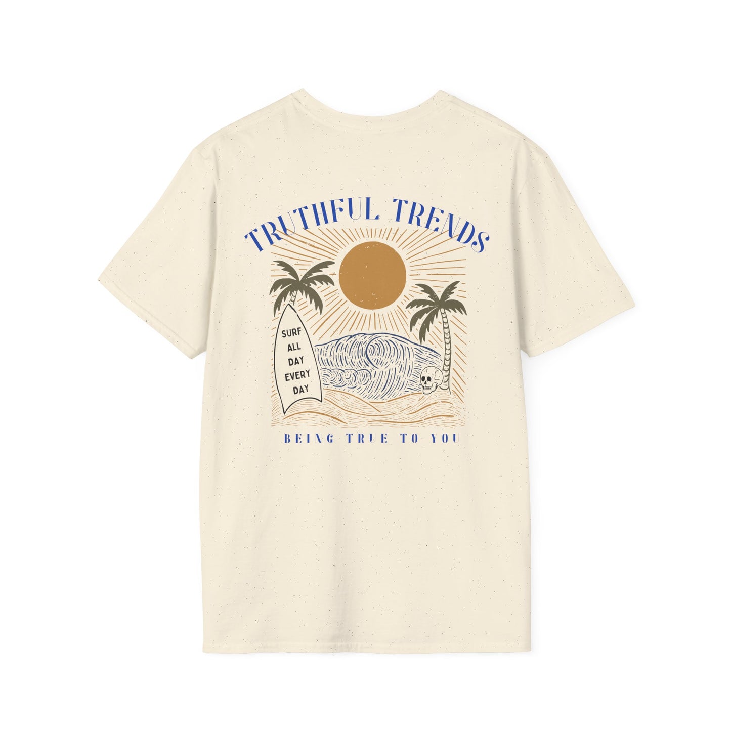 Palm Trees Unisex Softstyle T-Shirt