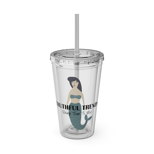 Sunsplash Tumbler with Straw, 16oz