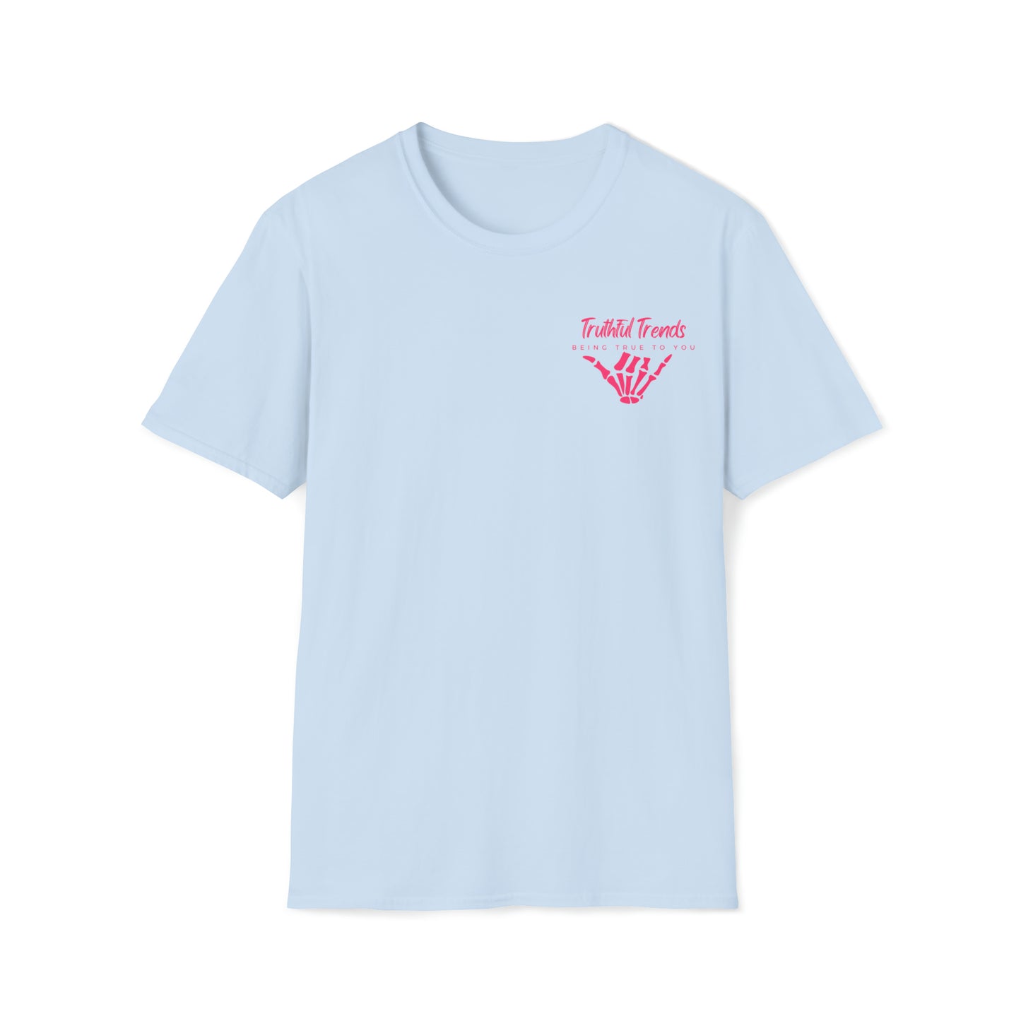 Skeleton and Donut Unisex Softstyle T-Shirt