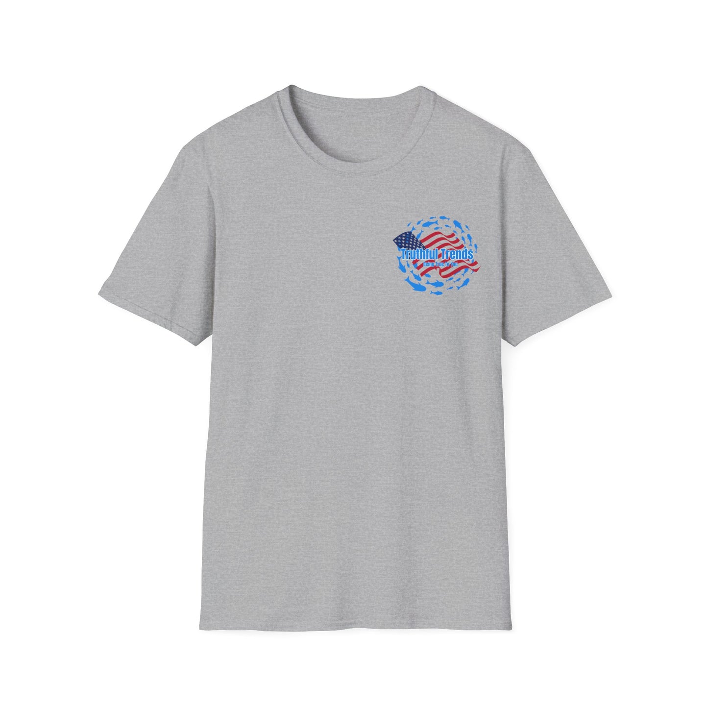Shark School Unisex American Flag Softstyle T-Shirt, Comfortable Graphic Tee, Summer Fashion, Patriotic Apparel, Perfect for Independence Day, Gift [...]