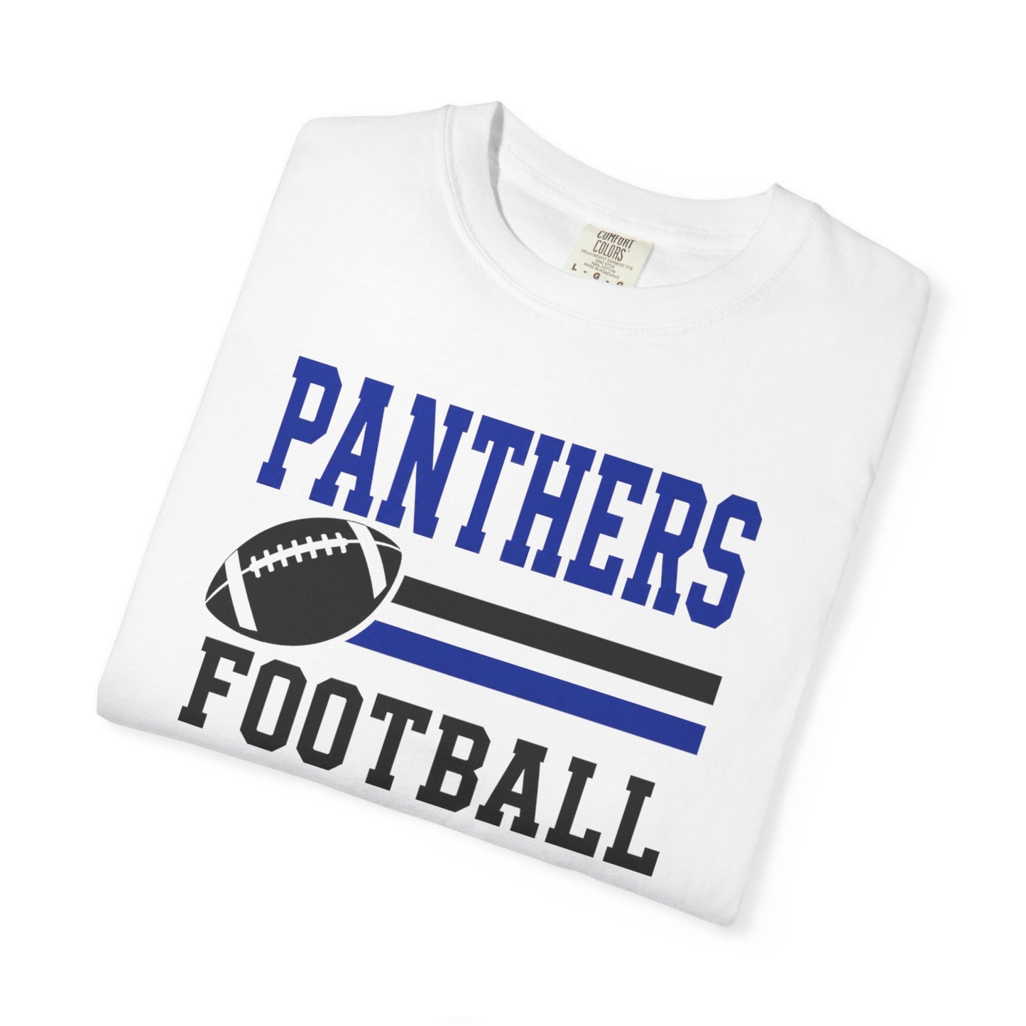 Panthers Football Tee — Comfort Colors Tee