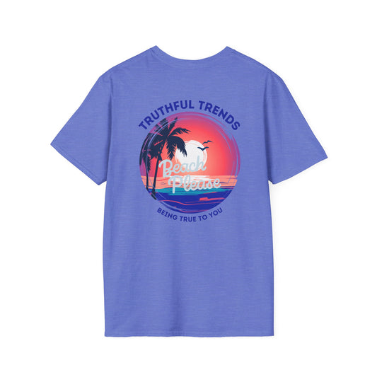 Beach Please Unisex Softstyle T-Shirt