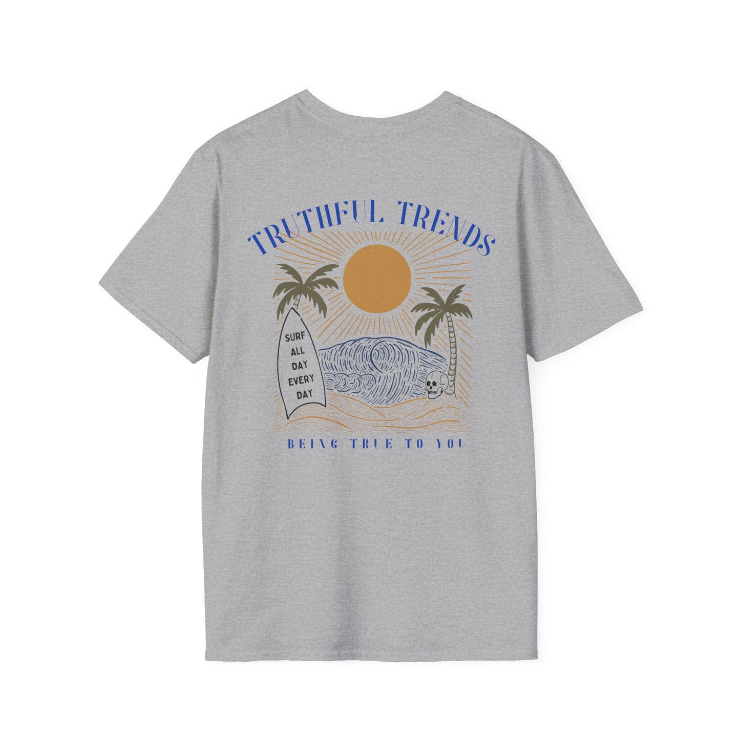 Palm Trees Unisex Softstyle T-Shirt