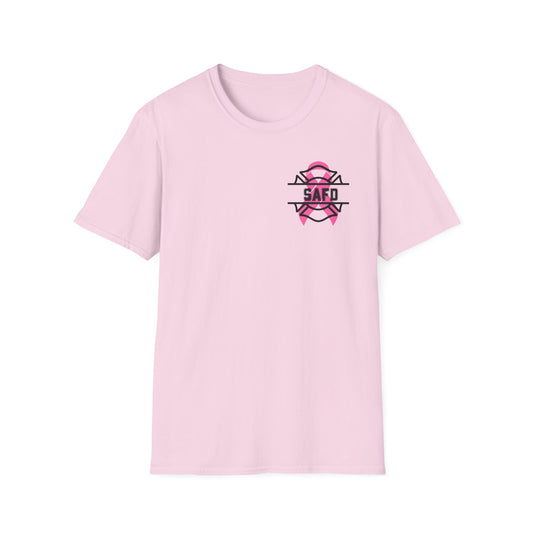 SAFD Pink Ribbon T-Shirt — Breast Cancer Awareness Tee