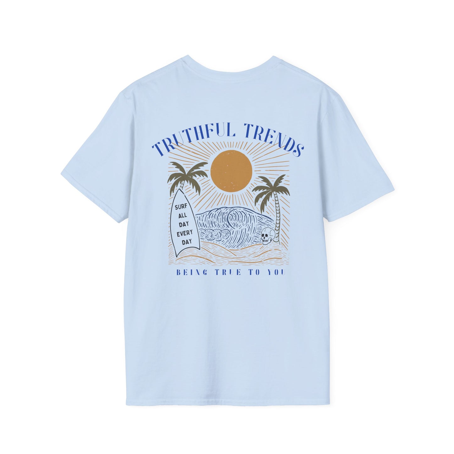 Palm Trees Unisex Softstyle T-Shirt