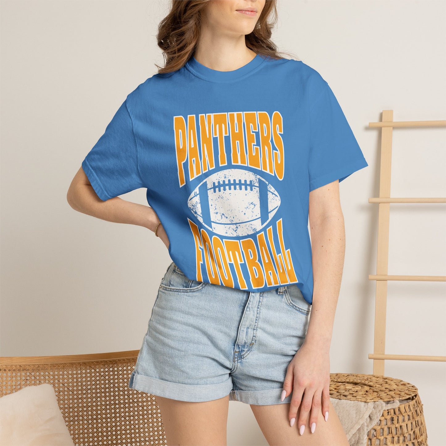 Panthers Football Vintage Tee — Retro Team Spirit T-Shirt