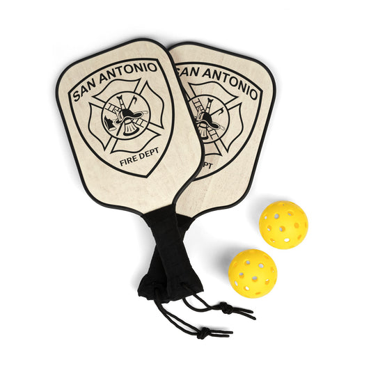 SAFD Pickleball Paddle Set, Fun Sports Gift for Athletes, Perfect for Summer, Home Games, Pickleball Lovers, Sports Party Favors
