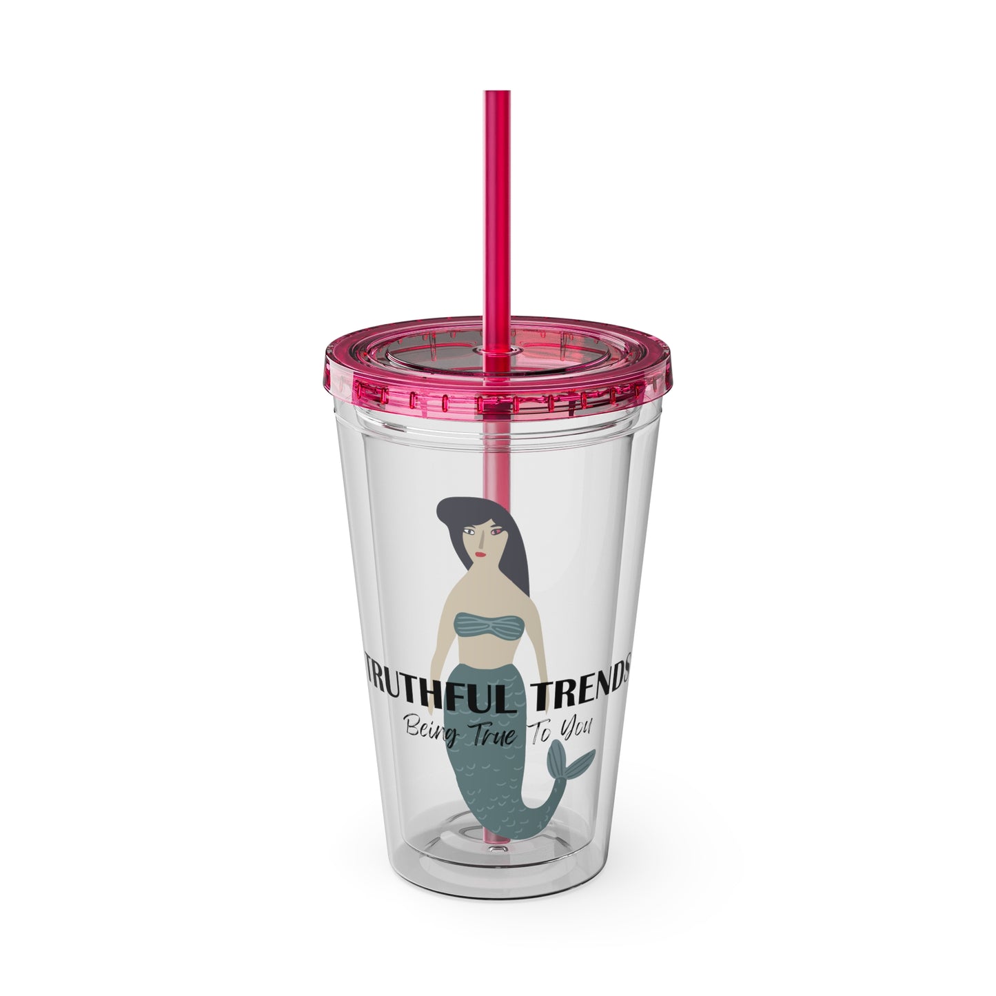 Sunsplash Tumbler with Straw, 16oz