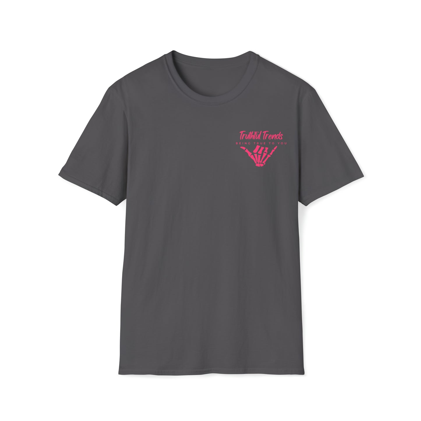 Skeleton and Donut Unisex Softstyle T-Shirt