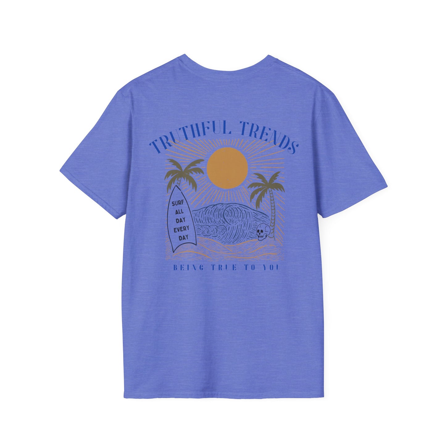 Palm Trees Unisex Softstyle T-Shirt