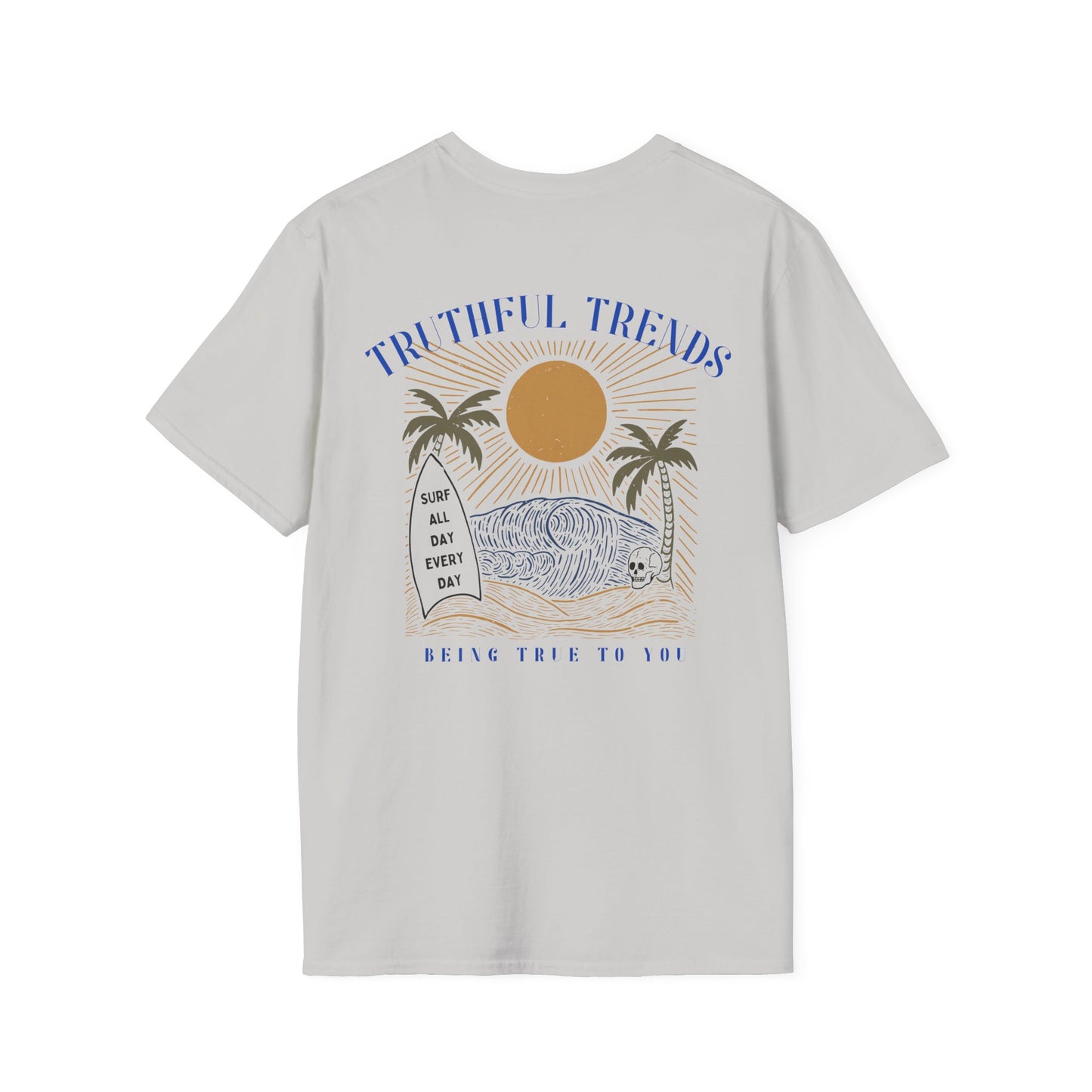 Palm Trees Unisex Softstyle T-Shirt